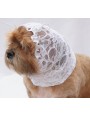 Snoods for small and medium breeds white